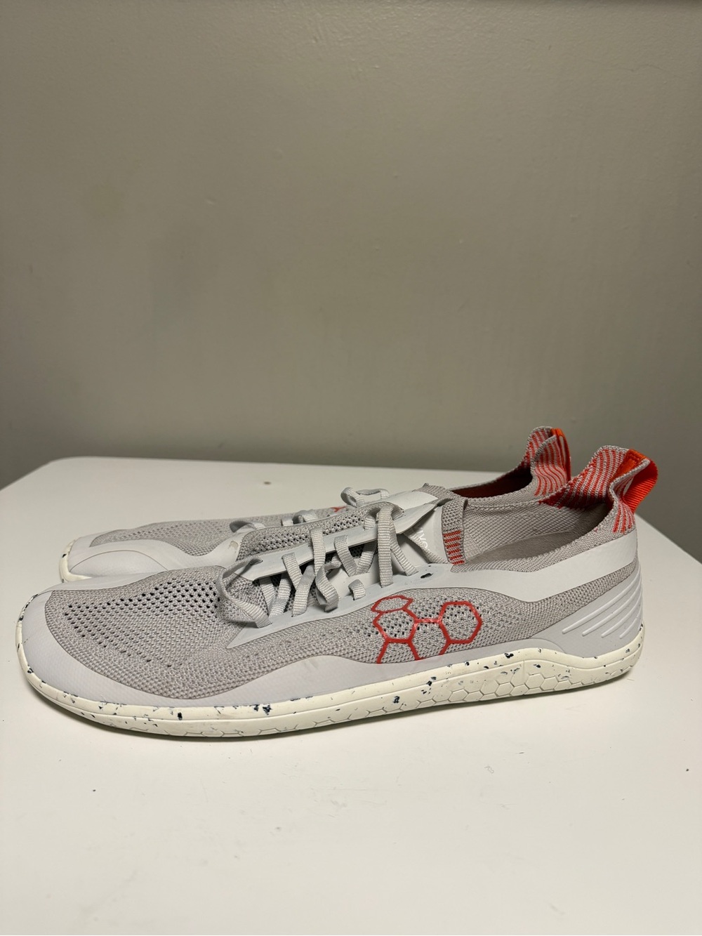 Vivobarefoot Geo Racer Knit Moonstone Barefoot Shoes Men’s EU 48 US 14